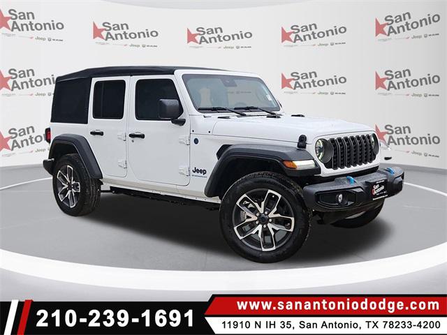 2024 Jeep Wrangler 4xe WRANGLER 4-DOOR SPORT S 4xe