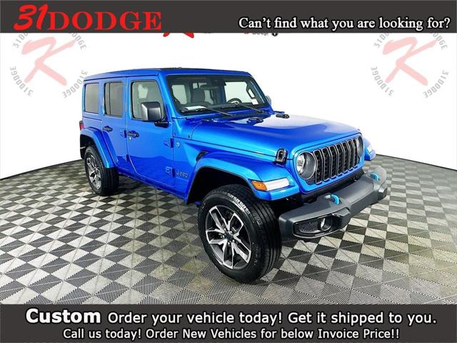 2024 Jeep Wrangler 4xe WRANGLER 4-DOOR SPORT S 4xe