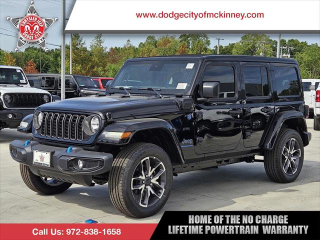 2024 Jeep Wrangler 4xe WRANGLER 4-DOOR SPORT S 4xe