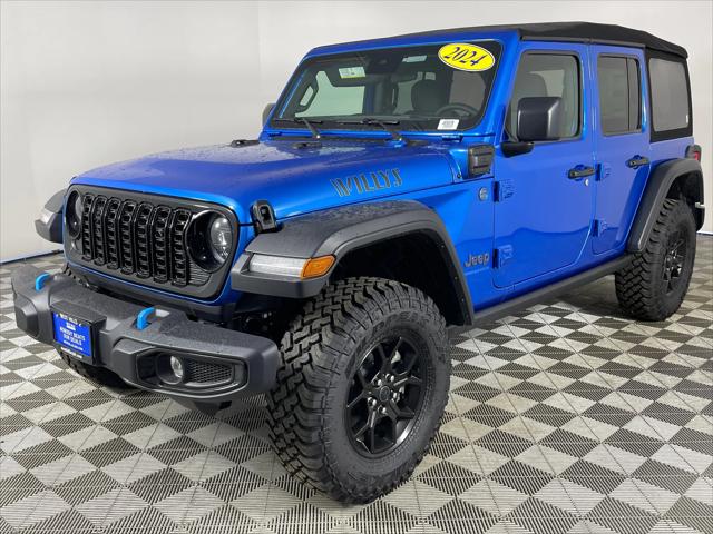 2024 Jeep Wrangler 4xe WRANGLER 4-DOOR WILLYS 4xe