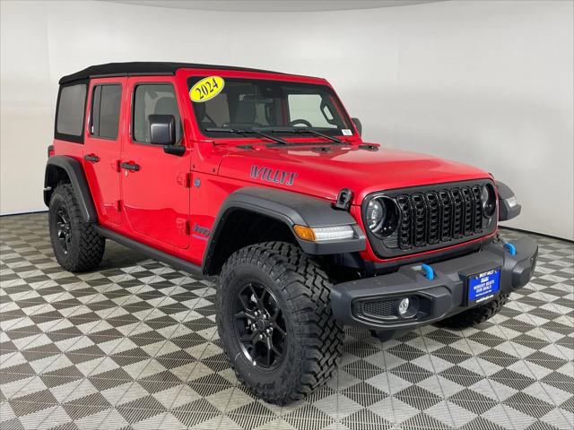 2024 Jeep Wrangler 4xe WRANGLER 4-DOOR WILLYS 4xe