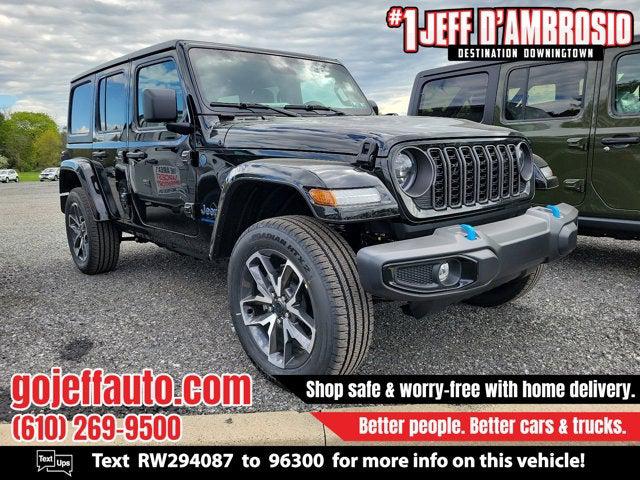 2024 Jeep Wrangler 4xe WRANGLER 4-DOOR SPORT S 4xe