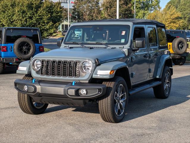 2024 Jeep Wrangler 4xe WRANGLER 4-DOOR SPORT S 4xe