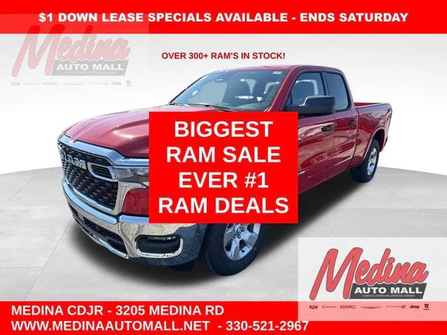 2025 RAM Ram 1500 RAM 1500 BIG HORN QUAD CAB 4X4 64 BOX