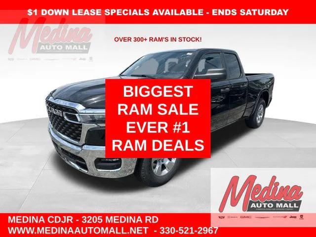 2025 RAM Ram 1500 RAM 1500 BIG HORN QUAD CAB 4X4 64 BOX