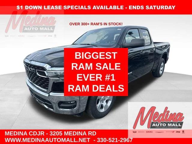 2025 RAM Ram 1500 RAM 1500 BIG HORN QUAD CAB 4X4 64 BOX