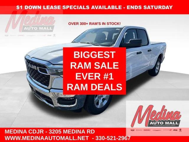 2025 RAM Ram 1500 RAM 1500 BIG HORN QUAD CAB 4X4 64 BOX