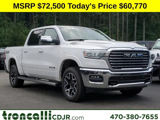 2025 RAM Ram 1500 RAM 1500 LARAMIE CREW CAB 4X4 57 BOX