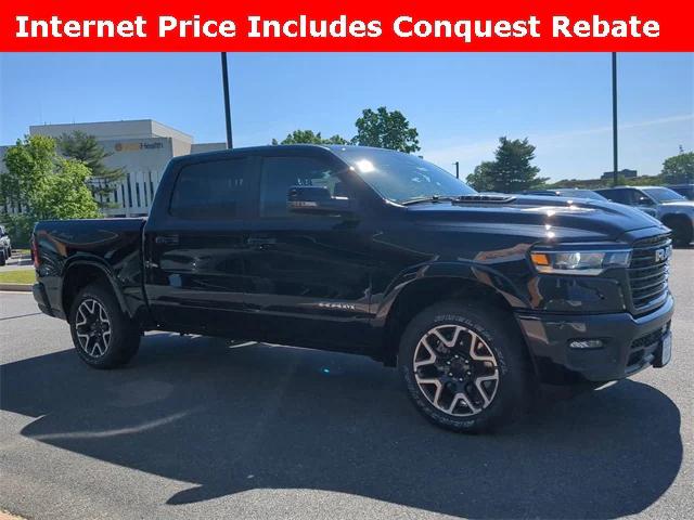 2025 RAM Ram 1500 RAM 1500 LARAMIE CREW CAB 4X4 57 BOX