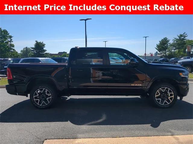 2025 RAM Ram 1500 RAM 1500 LARAMIE CREW CAB 4X4 57 BOX