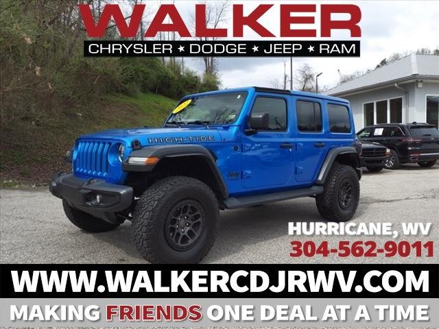 2022 Jeep Wrangler Unlimited High Tide 4x4 2022 Jeep Wrangler Unlimited High Tide 4x4