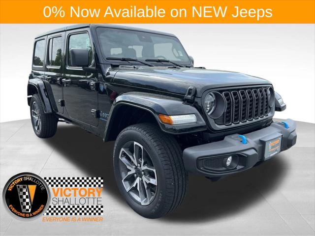 2024 Jeep Wrangler 4xe WRANGLER 4-DOOR SPORT S 4xe