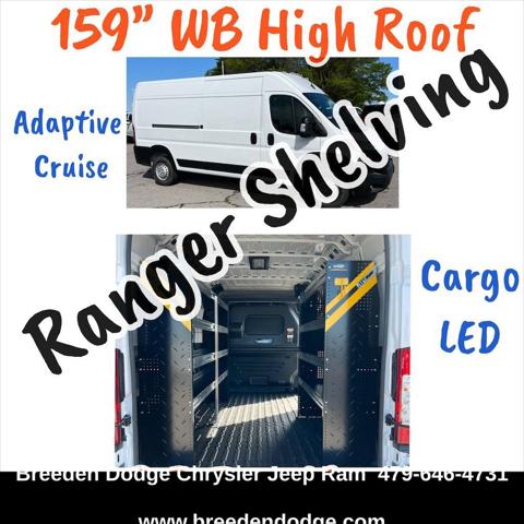 2024 RAM Ram ProMaster RAM PROMASTER 3500 TRADESMAN CARGO VAN HIGH ROOF 159 WB