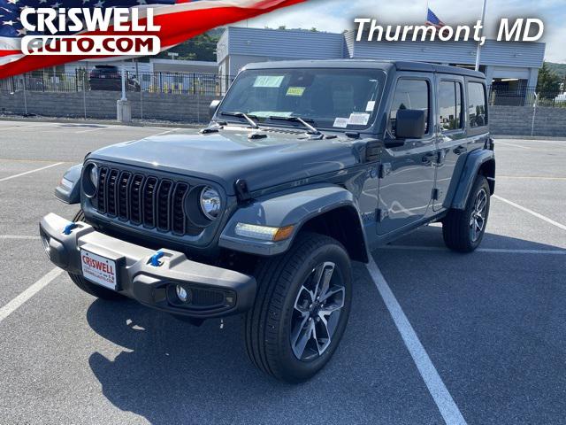 2024 Jeep Wrangler 4xe WRANGLER 4-DOOR SPORT S 4xe