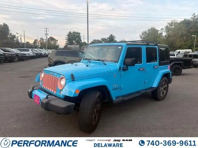 2017 Jeep Wrangler Unlimited Sahara 4x4 for sale in Delaware, OH