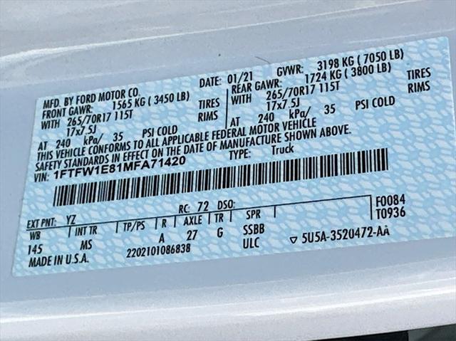 2021 Ford F-150 XLT
