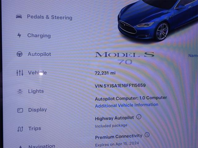 2015 Tesla Model S 70