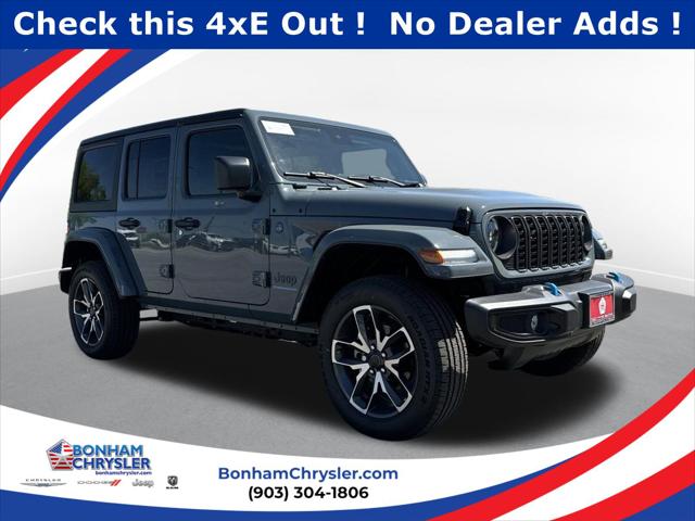 2024 Jeep Wrangler 4xe WRANGLER 4-DOOR SPORT S 4xe