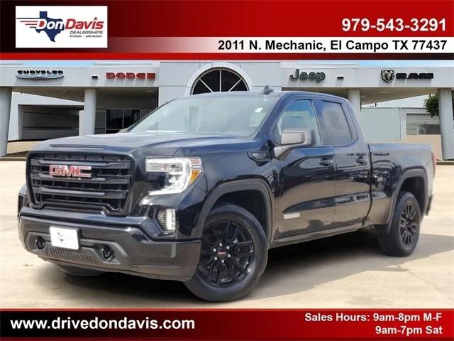 2021 GMC Sierra 1500 2WD Double Cab Standard Box Elevation