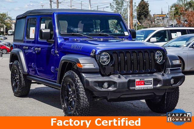 2020 Jeep Wrangler Willys 4x4