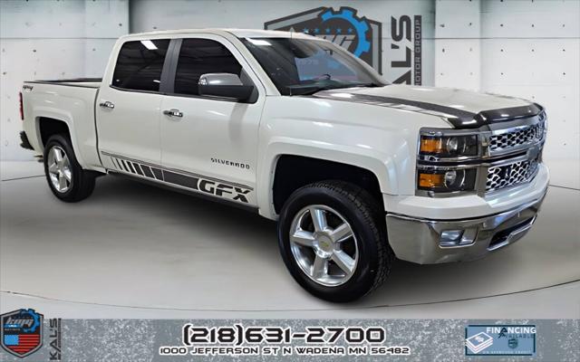2014 Chevrolet Silverado 1500 LTZ 4x4 4dr Crew Cab 5.8 ft. SB for sale in North Wadena, MN