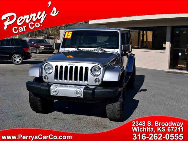 2015 Jeep Wrangler Unlimited Sahara for sale in Wichita, KS
