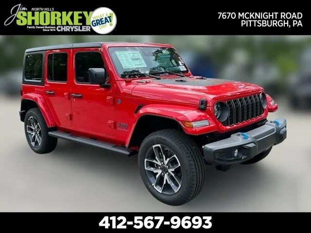 2024 Jeep Wrangler 4xe WRANGLER 4-DOOR SPORT S 4xe