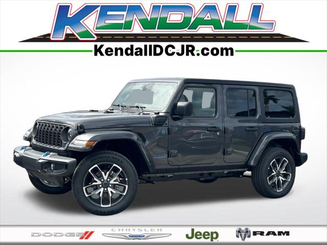 2024 Jeep Wrangler 4xe WRANGLER 4-DOOR SPORT S 4xe