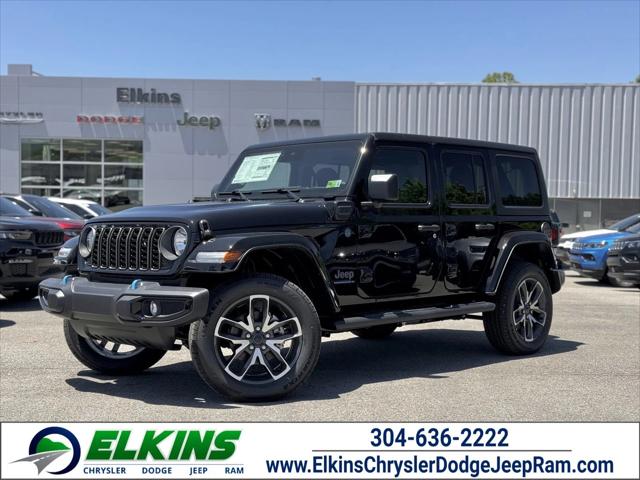 2024 Jeep Wrangler 4xe WRANGLER 4-DOOR SPORT S 4xe