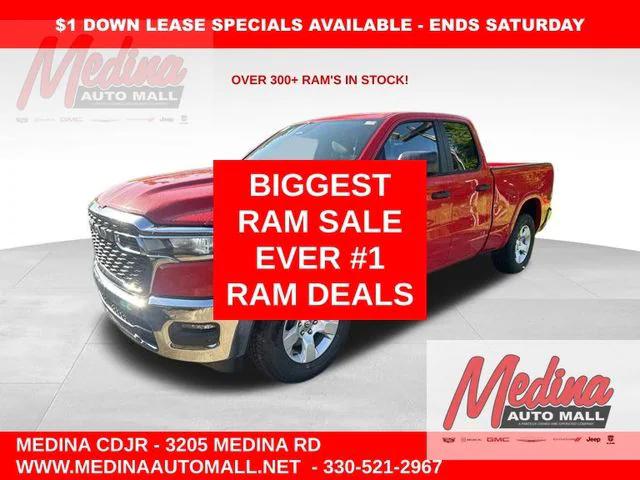 2025 RAM Ram 1500 RAM 1500 BIG HORN QUAD CAB 4X4 64 BOX