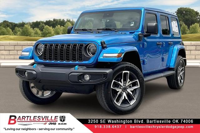 2024 Jeep Wrangler 4xe WRANGLER 4-DOOR SPORT S 4xe