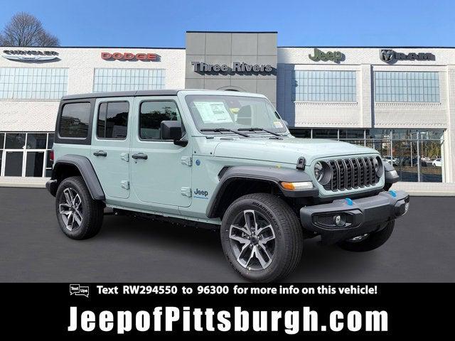 2024 Jeep Wrangler 4xe WRANGLER 4-DOOR SPORT S 4xe