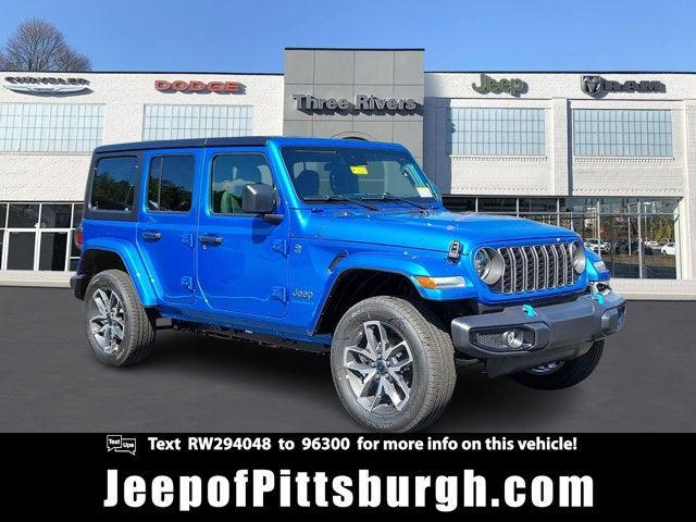 2024 Jeep Wrangler 4xe WRANGLER 4-DOOR SPORT S 4xe