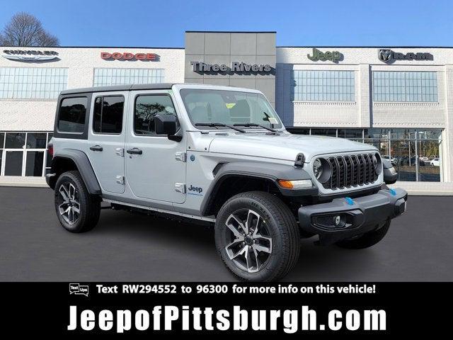 2024 Jeep Wrangler 4xe WRANGLER 4-DOOR SPORT S 4xe