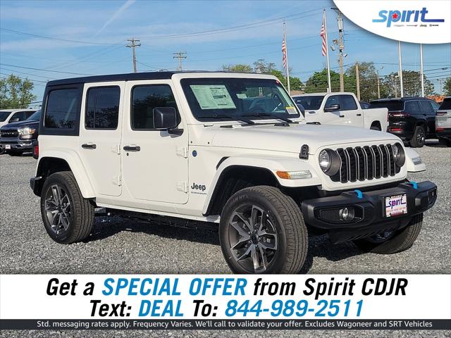 2024 Jeep Wrangler 4xe WRANGLER 4-DOOR SPORT S 4xe