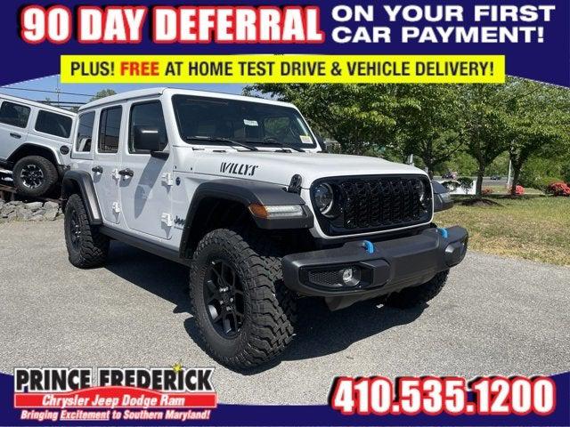 2024 Jeep Wrangler 4xe WRANGLER 4-DOOR WILLYS 4xe