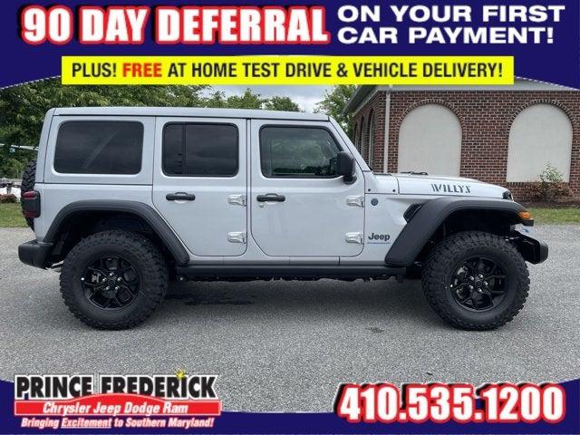 2024 Jeep Wrangler 4xe WRANGLER 4-DOOR WILLYS 4xe