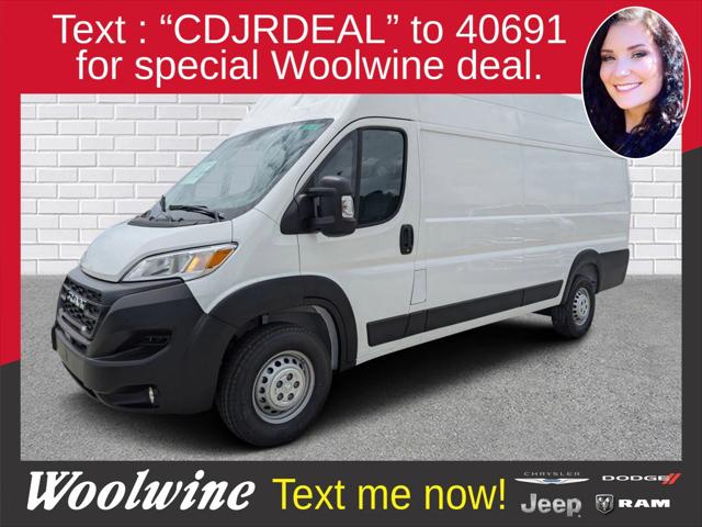 2024 RAM Ram ProMaster RAM PROMASTER 3500 TRADESMAN CARGO VAN SUPER HIGH ROOF 159 WB 