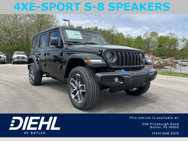 2024 Jeep Wrangler 4xe WRANGLER 4-DOOR SPORT S 4xe