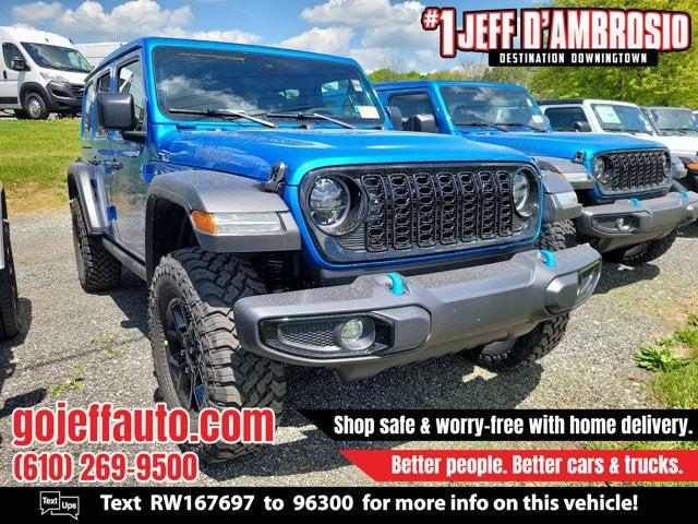 2024 Jeep Wrangler 4xe WRANGLER 4-DOOR WILLYS 4xe