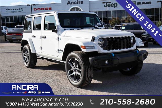 2024 Jeep Wrangler 4xe WRANGLER 4-DOOR SPORT S 4xe