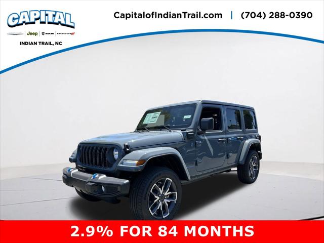 2024 Jeep Wrangler 4xe WRANGLER 4-DOOR SPORT S 4xe