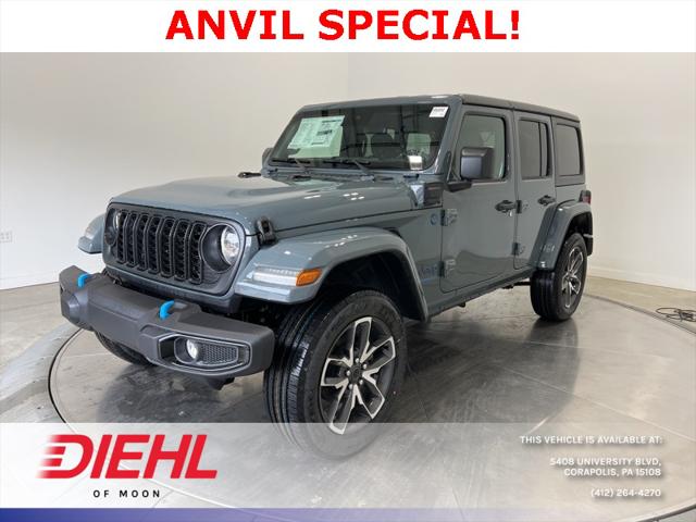 2024 Jeep Wrangler 4xe WRANGLER 4-DOOR SPORT S 4xe