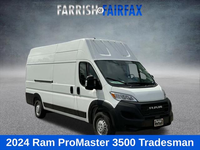 2024 RAM Ram ProMaster RAM PROMASTER 3500 TRADESMAN CARGO VAN SUPER HIGH ROOF 159 WB 