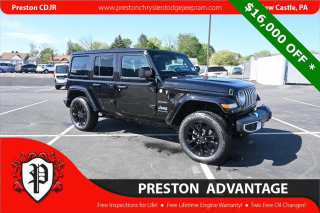 2024 Jeep Wrangler 4xe WRANGLER 4-DOOR SAHARA 4xe