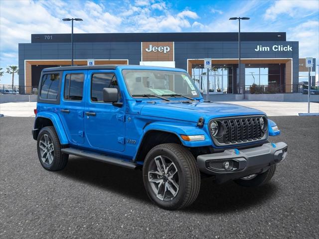 2024 Jeep Wrangler 4xe WRANGLER 4-DOOR SPORT S 4xe