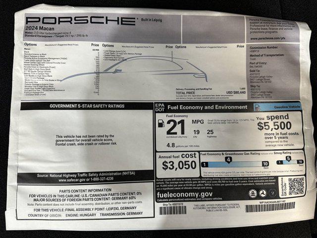 2024 Porsche Macan AWD