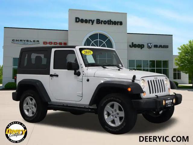 2018 Jeep Wrangler JK Sport S 4x4 for sale in Iowa City, IA