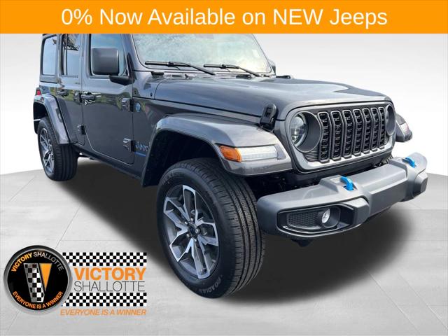 2024 Jeep Wrangler 4xe WRANGLER 4-DOOR SPORT S 4xe