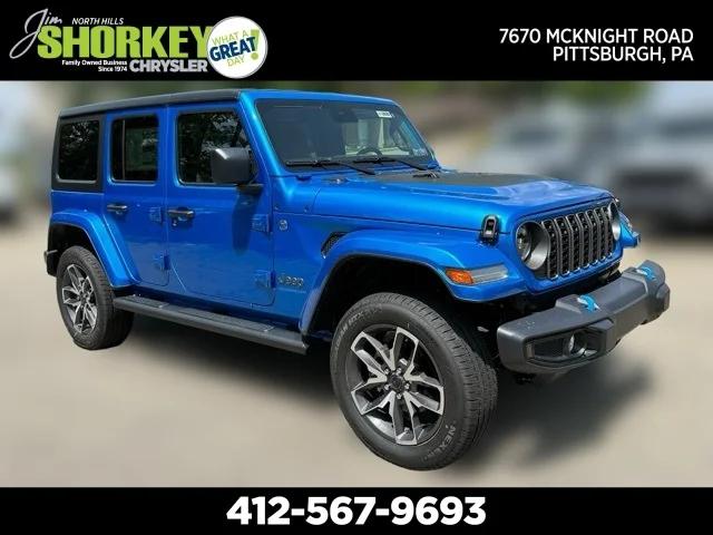 2024 Jeep Wrangler 4xe WRANGLER 4-DOOR SPORT S 4xe